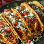 Perfect Slow Cooker Shredded Chicken Tacos