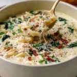 Italian White Lasagna Soup