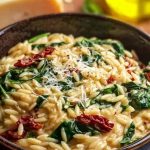 Creamy Tuscan Orzo