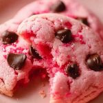 Easy Valentine Strawberry Cookies