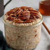 Best Maple Cinnamon Pecan Overnight Oats