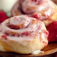 Best Strawberry Cinnamon Rolls