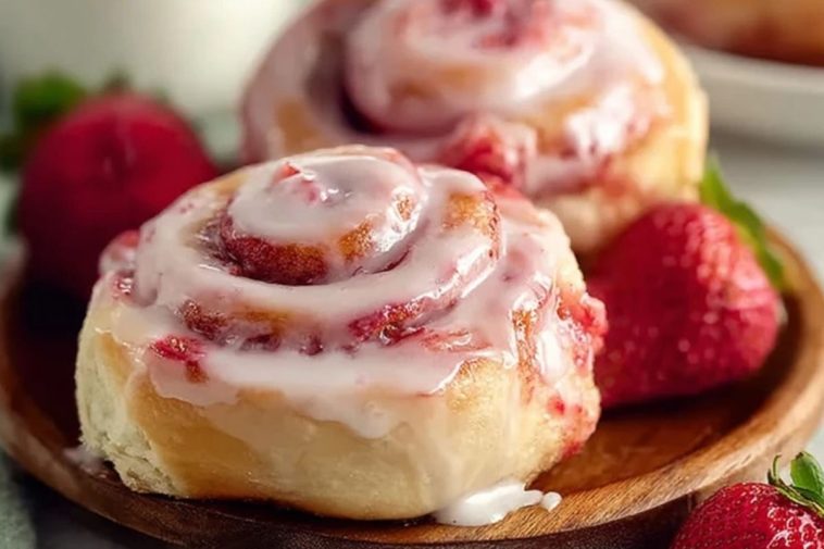 Best Strawberry Cinnamon Rolls