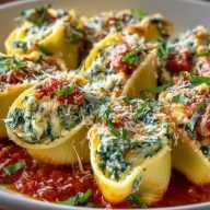Festive Christmas Stuffed Pasta