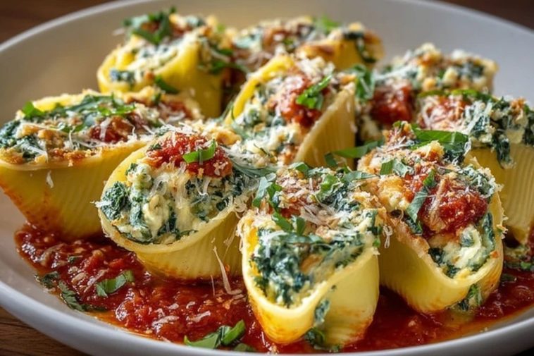 Festive Christmas Stuffed Pasta
