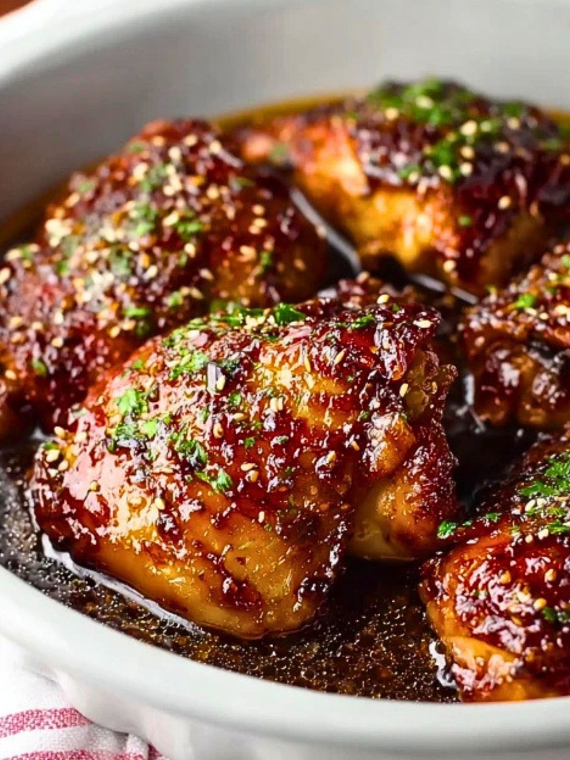 Homemade Crock Pot Honey Garlic Chicken