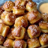 Homemade Soft Pretzel Bites
