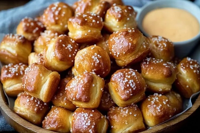 Homemade Soft Pretzel Bites