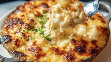 Cheesy Jumbo Lump Crab Au Gratin