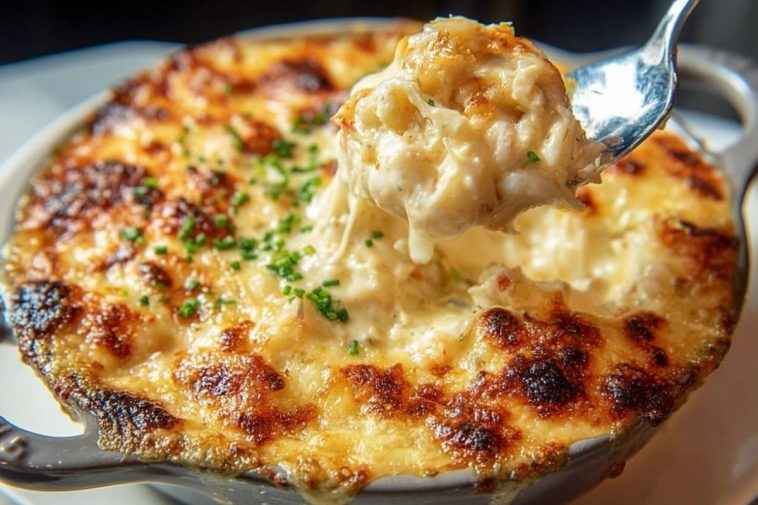 Cheesy Jumbo Lump Crab Au Gratin