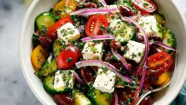 Authentic Mediterranean Greek Salad