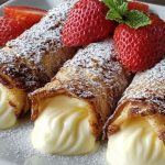 Cheesecake Egg Rolls Dessert