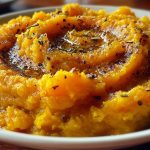 Roasted Garlic Mashed Butternut Squash