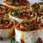 Pepper Jelly & Cream Cheese Pinwheels