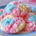 Cotton Candy Cookies