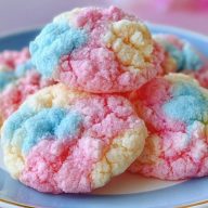 Cotton Candy Cookies