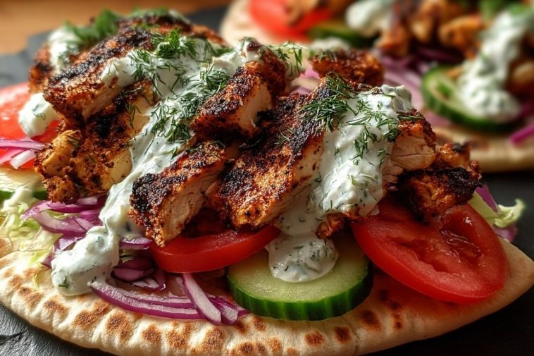 Flavor-Packed Chicken Pitas