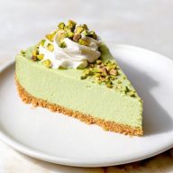 No-Bake Pistachio Cheesecake