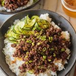 Quick and Easy Korean Ground Beef Bowl