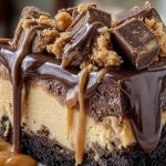 Chocolate Peanut Butter Cheesecake