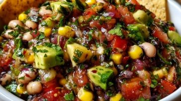 Ultimate Cowboy Caviar Dip