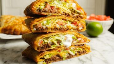 Homemade Crunch Wrap Supreme