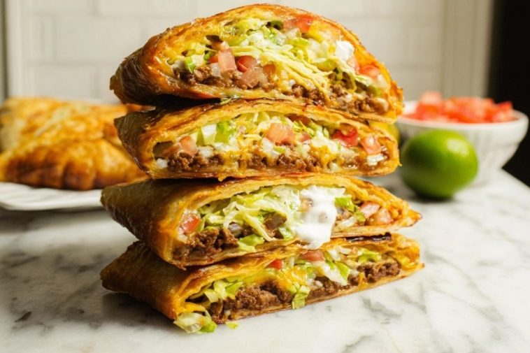 Homemade Crunch Wrap Supreme