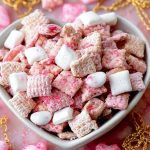 Strawberry Cheesecake Puppy Chow