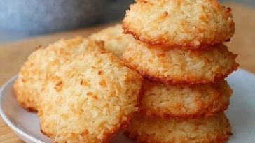Soft and Buttery Coconut Cookies