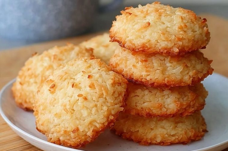 Soft and Buttery Coconut Cookies