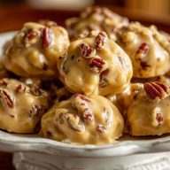 Easy Vanilla Pecan Pralines