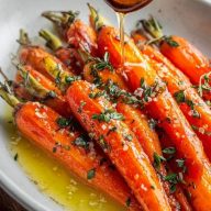 Easy Maple Glazed Carrots