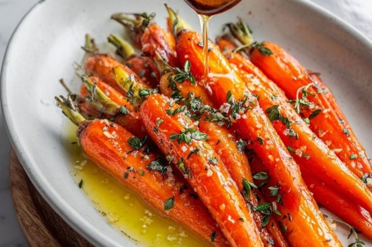 Easy Maple Glazed Carrots
