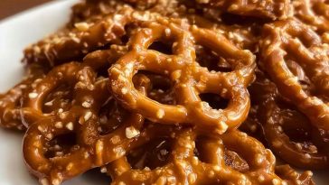 Butter Toffee Pretzels