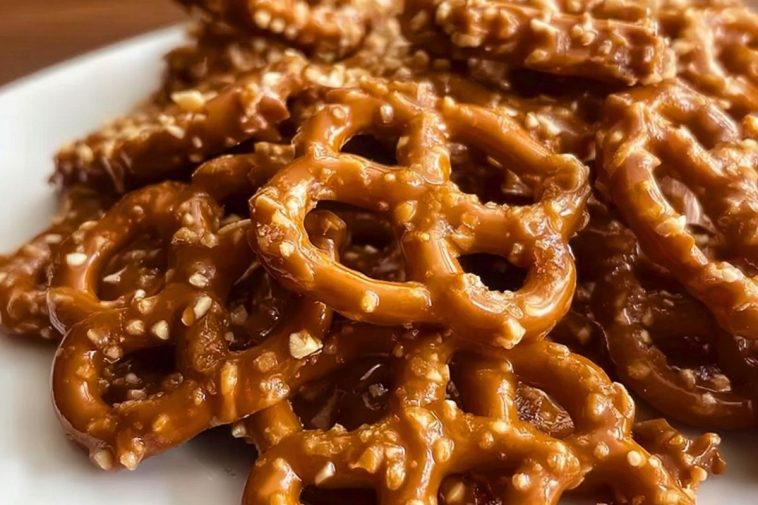 Butter Toffee Pretzels