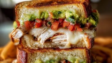 Loaded Chicken Avocado Sandwich
