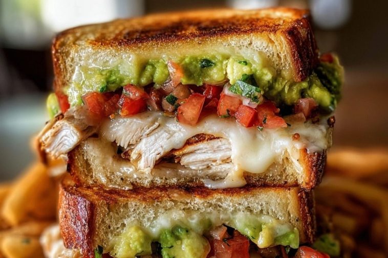 Loaded Chicken Avocado Sandwich