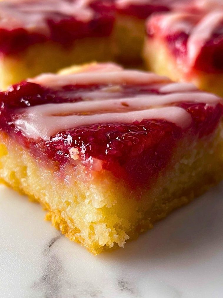 Raspberry Lemonade Bars