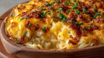 Cheesy Baked Potato Casserole