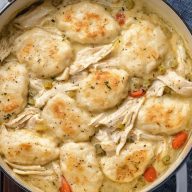 One Pot Chicken and Dumplings