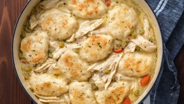 One Pot Chicken and Dumplings