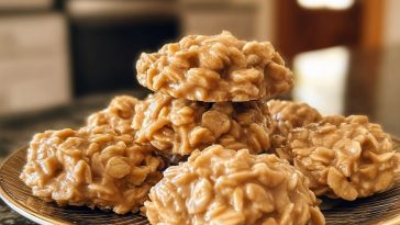Easy Peanut Butter No Bake Cookies
