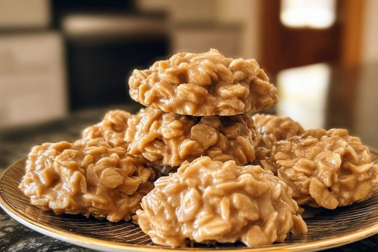 Easy Peanut Butter No Bake Cookies