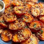 Crispy Smashed Carrots