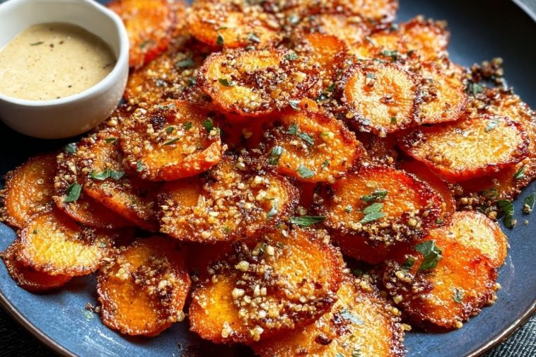 Crispy Smashed Carrots