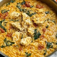 Marry Me Chicken Orzo